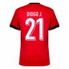 Original Fußballtrikot Portugal Diogo J. 21 Heimtrikot EURO 2024 Für Herren